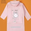 Kids cartoon cat print hooded raincoat- size XL brand new