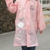 Kids cartoon cat print hooded raincoat- size XL brand new